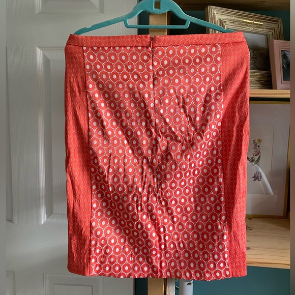 Coral mod style pencil skirt - Picture 2 of 3